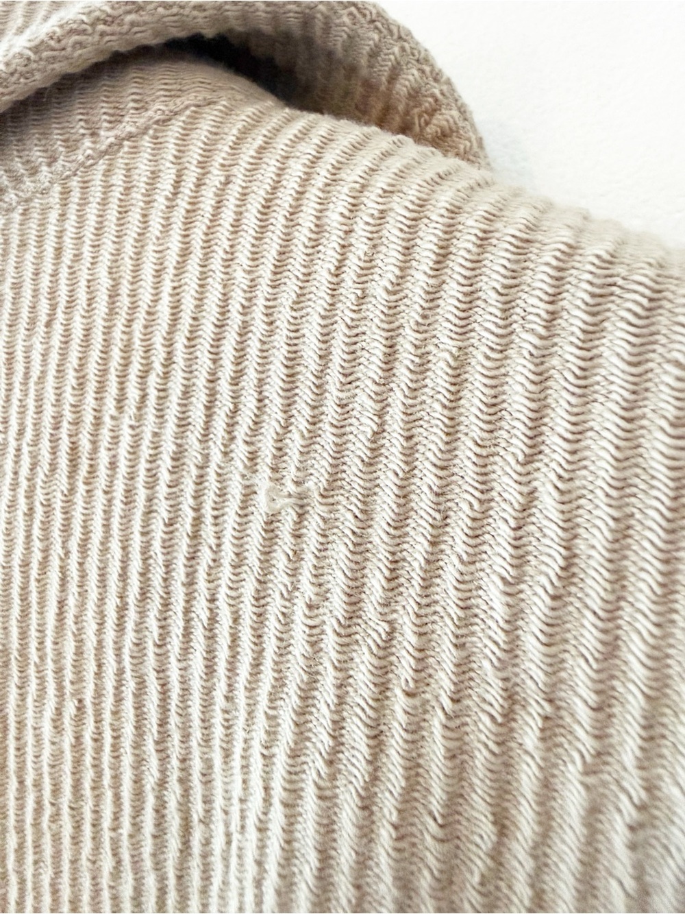 ANTHROPOLOGIE PILCRO Belted Tan Vest 100% Cotton Size Small - Picture 9 of 9